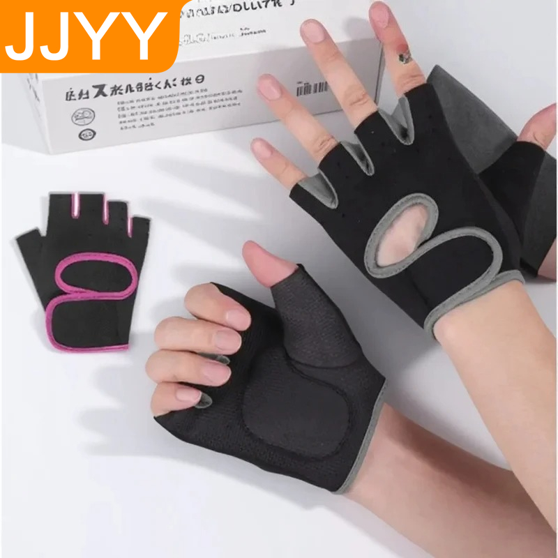 Workout Glove Gym - Atmungsaktive Halbfinger Anti-Rutsch Fitness Gym Bodybuilding