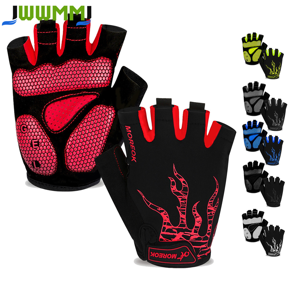 Workout Glove Gym - 1 Paar Fahrradhandschuhe, Halbfingerhandschuhe für Rennrad,