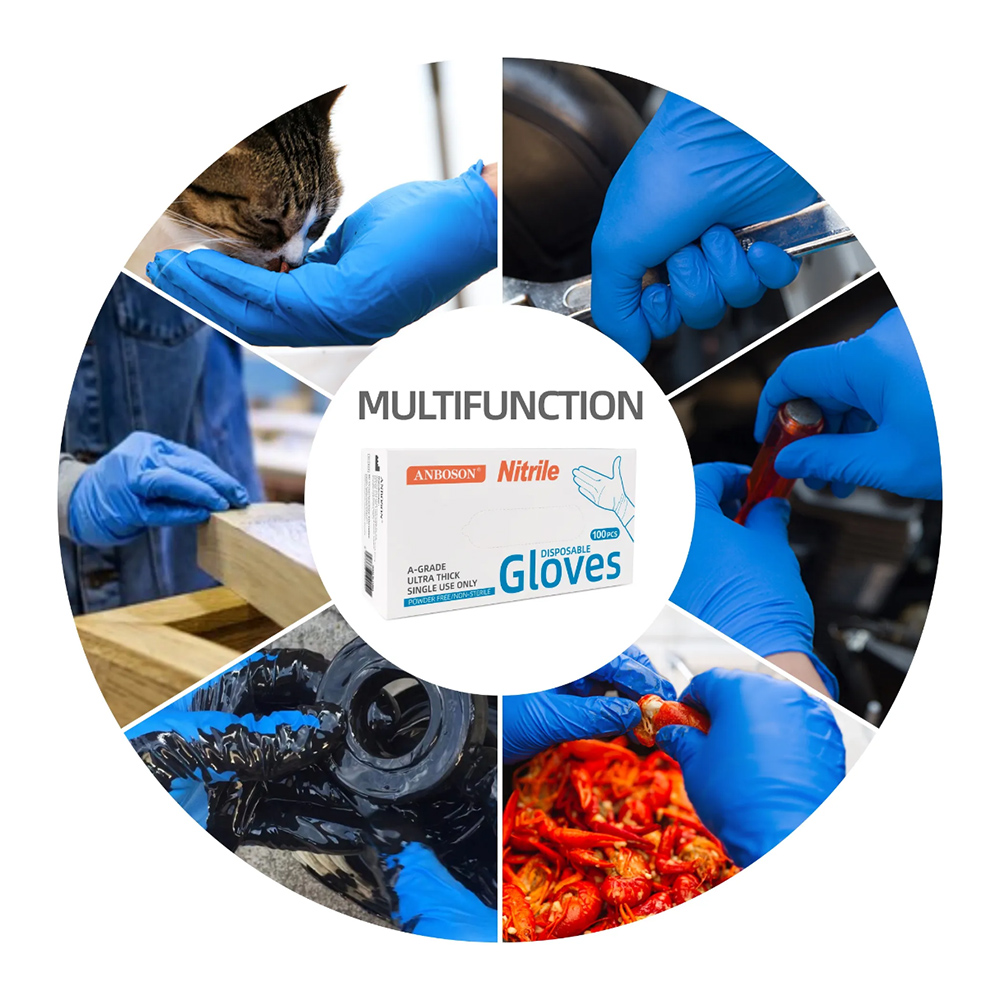 Puderfreie Nitril-Prüfungshand – Exam Glove Nitrile Bewertung und Preis