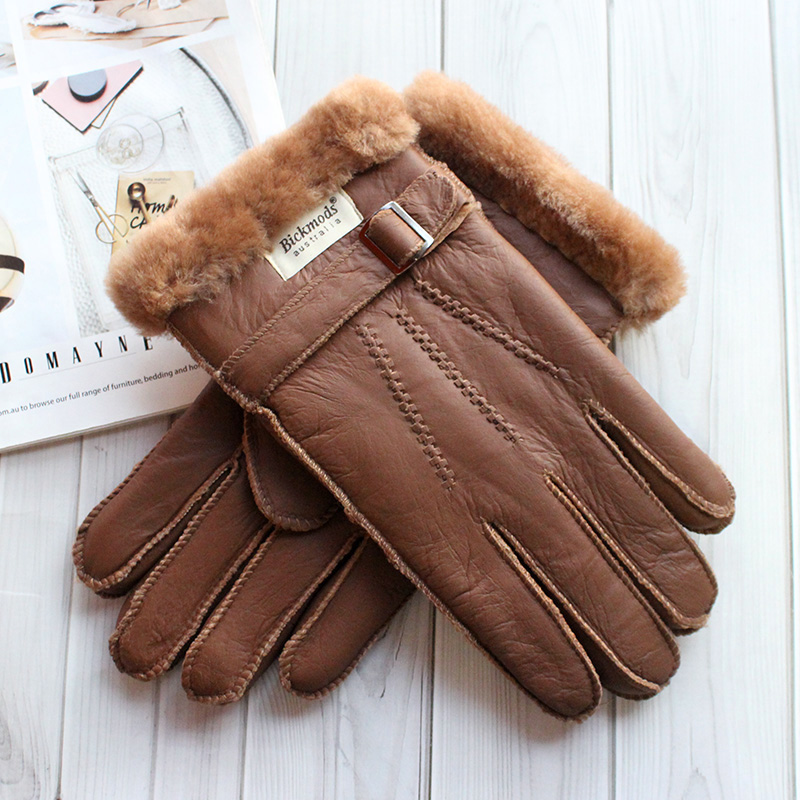 Schaffell-Fell-Handschuhe für  – Leather Driving Glove Bewertung und Preis