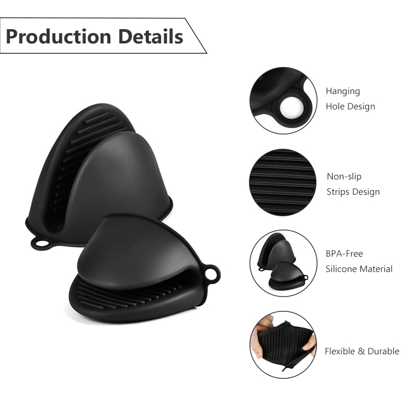 2er-Pack Silikon-Ofenhandschuh – Oven Mitt Silicone Bewertung und Preis
