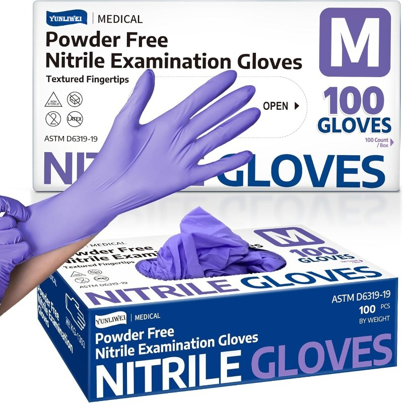 Einweghandschuhe Lila Nitril M – Exam Glove Nitrile Bewertung und Preis