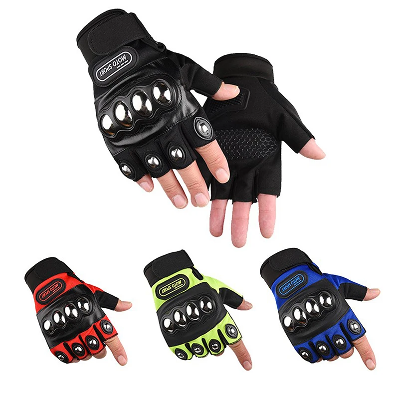 Halbfinger-Schutzhandschuhe fü – Motorcycle Glove Knuckle Bewertung und Preis