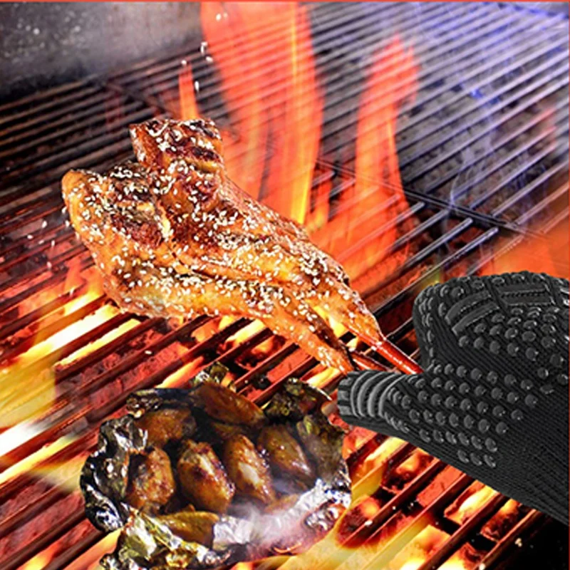 Flammhemmende, rutschfeste Gri – Oven Mitt Silicone Bewertung und Preis
