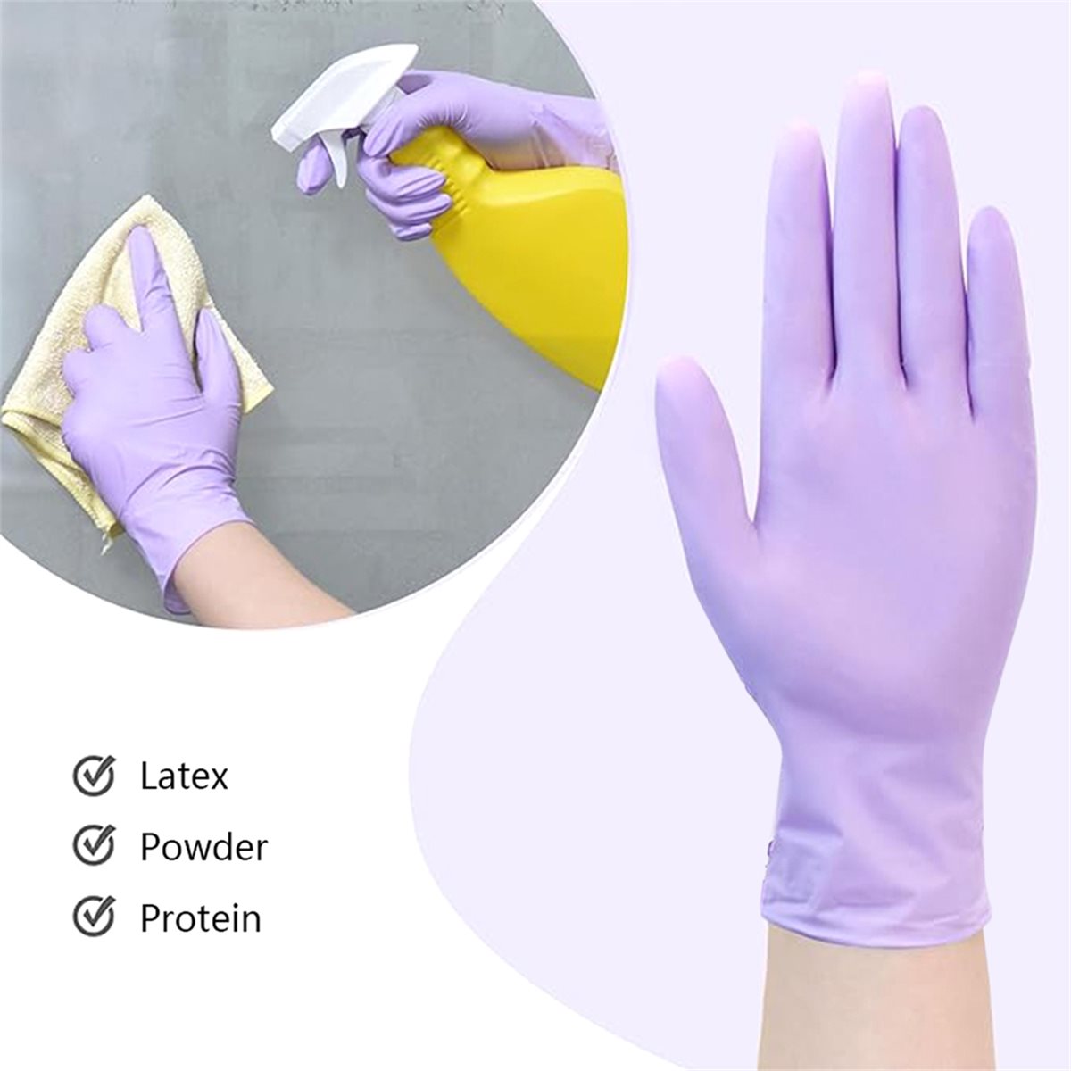 Hochwertige 100 Stück Nitril-P – Exam Glove Nitrile Bewertung und Preis